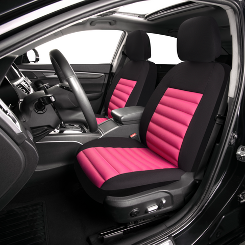 Universal Opulence Front Seat Covers Size 30/35 | Pink