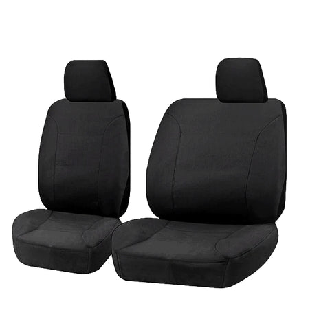 Canvas Seat Covers for Mazda BT-50 Single Cab (2011-2020) Black