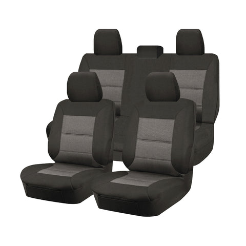 Premium Seat Covers for Toyota Hilux Workmate Dual Cab (2015-2022)