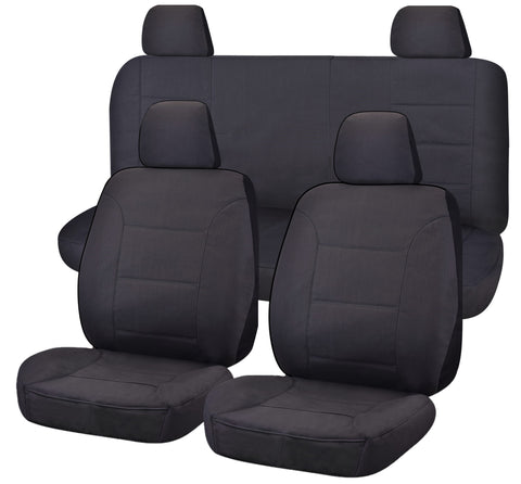 Canvas Seat Covers for Nissan Navara D40 Series Dual Cab (01/2006-02/2015)