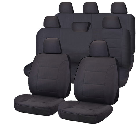 Canvas Seat Covers for Toyota Landcruiser 200 Series 8 Seater (2008-2022)