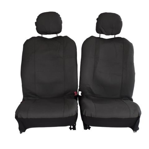 Canvas Seat Covers For Ford Ranger for 2006-2011 Dual Cab | Grey
