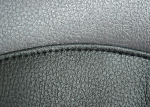 Leather Look Car Seat Covers For Toyota Hilux Single Cab 2005-2020 | Grey | Bench Seat
