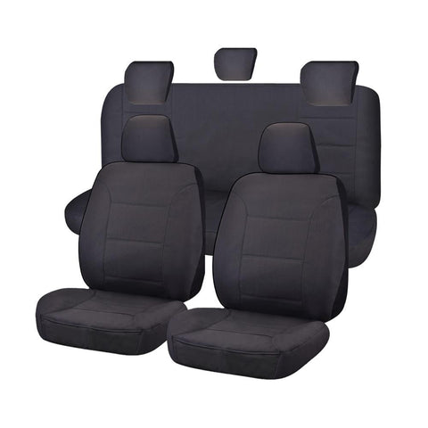 Canvas Seat Covers for Toyota Hilux Dual Cab (04/2005-2016)