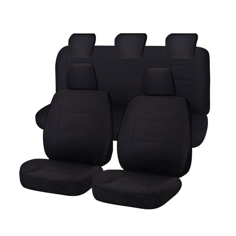 Canvas Seat Covers for Ford Ranger Pxii-Pxiii Series Dual Cab (2015-2022)
