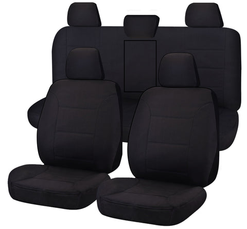 Canvas Seat Covers for Toyota Hilux Dual Cab (07/2015-2022)
