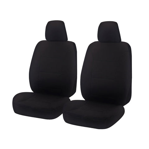 Full Canvas Seat Covers For Isuzu Truck NPR 2009 - 12/2018 with Bench Seat