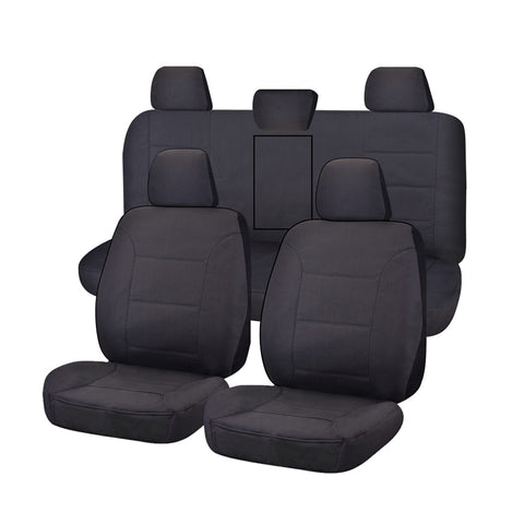 Canvas Seat Covers for Toyota Hilux Dual Cab (2015-2022)