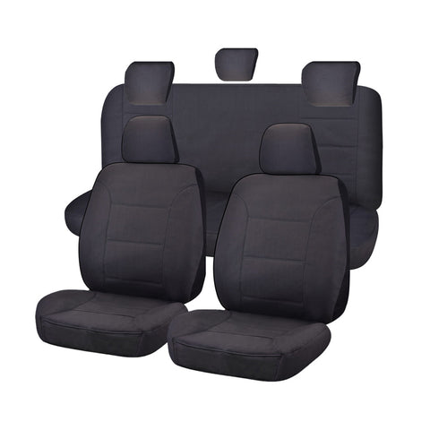 Canvas Seat Covers for Toyota Hilux Dual Cab (2005-2015)