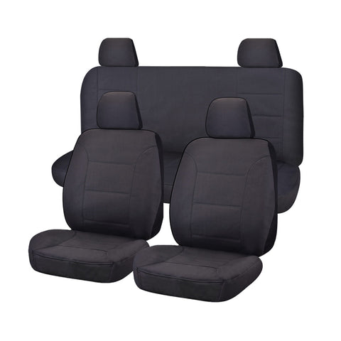 Canvas Seat Covers for Nissan Navara D23 Series 3-4 NP300 Dual Cab (2017-On)