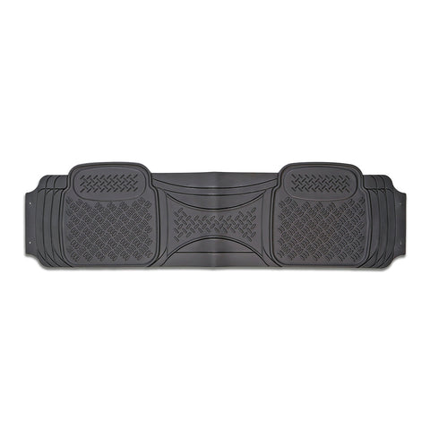 Velocity 1-Piece Grey Rubber Car Mat