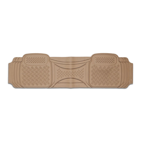 Velocity 1-Piece Mocha Rubber Car Mat