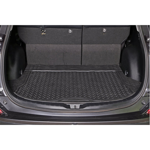 Universal Durable Black Rubber Boot Mat (Size 144 X 109.5Cm)