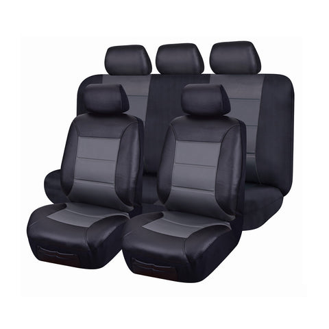 Faux Leather Seat Covers for Toyota Corolla Zre182R Series 2012-2018 Hatch | Grey