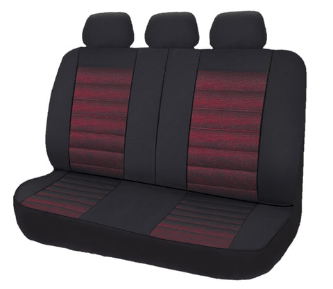 Universal Opulence Rear Seat Covers Size 06/08S | Red