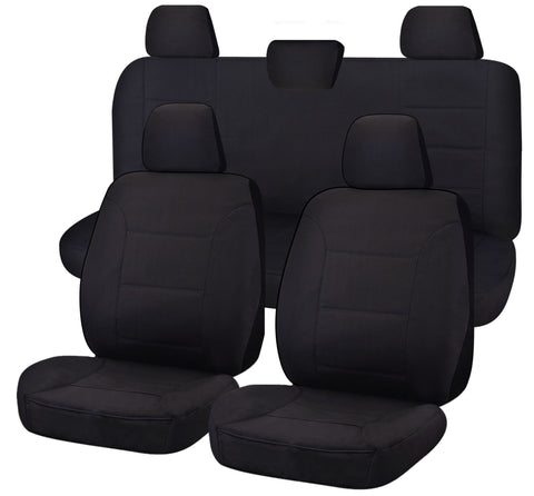 Canvas Seat Covers for Toyota Hilux Dual Cab (07/2015-2022)