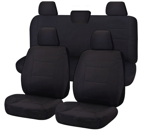 Canvas Seat Covers for Volkswagen Amarok 2H Series Dual Cab (2011-2022)