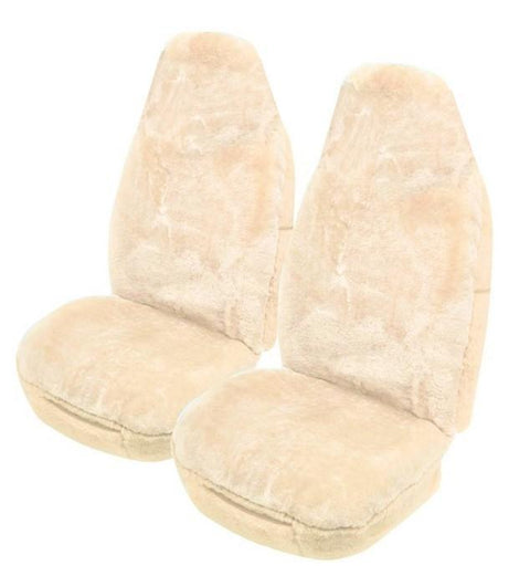 Sheepskin Seat Covers Ivory 16-18mm