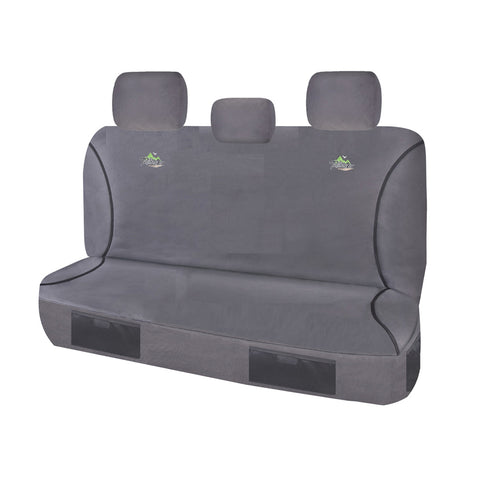 Canvas Seat Covers for Toyota Hilux Workmate Dual Cab (2016-2022) Rear