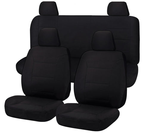 Canvas Seat Covers for Nissan Navara D40 Series Dual Cab (2006-2015)