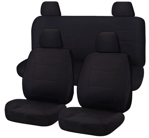 Canvas Seat Covers for Nissan Navara D23 Series 1-2 Np300 Dual Cab (2015-2017)