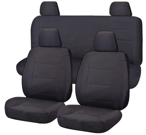 Canvas Seat Covers for Nissan Navara D23 Series 3-4 NP300 Dual Cab (2017-On)