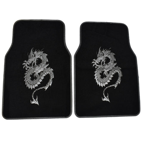 Dragon Grey Universal Fit Carpet Car Floor Mats