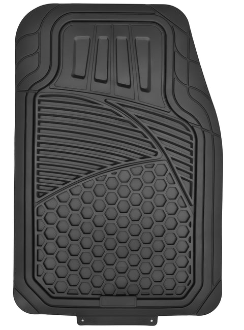 HoneyComb 5-Piece All-Weather Car Floor Mat Set