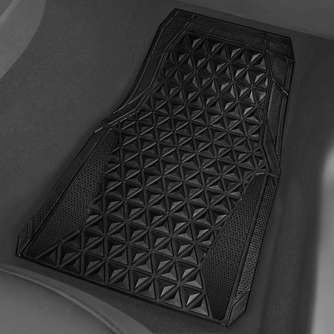 Triangle All-Weather Heavy-Duty Car Floor Mat Set