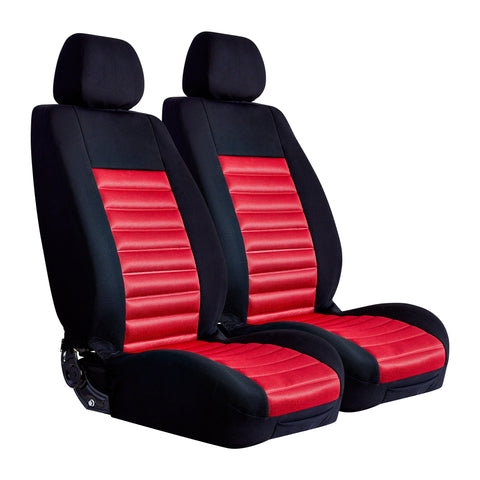 Universal Opulence Front Seat Covers Size 30/35 | Red