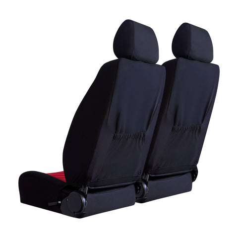 Universal Opulence Front Seat Covers Size 30/35 | Red