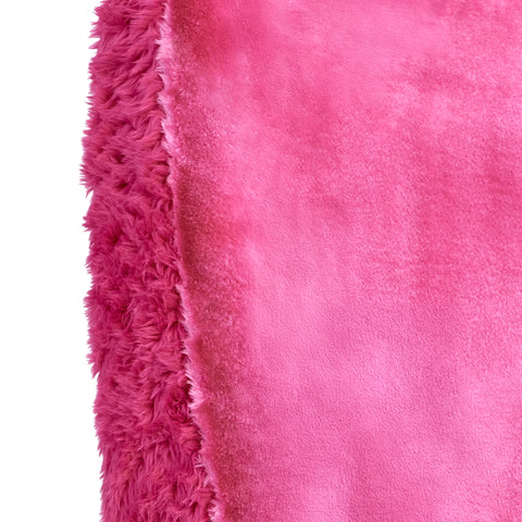 Universal Finesse Faux Fur Seat Covers - Universal Size - Pink