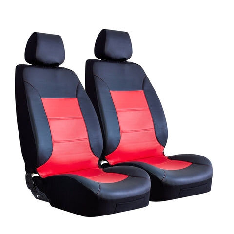 Universal El Toro Series Ii Front Seat Covers Size 30/35 | Black/Red