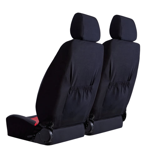 Universal El Toro Series Ii Front Seat Covers Size 30/35 | Black/Red
