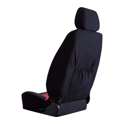 Universal El Toro Series Ii Front Seat Covers Size 30/35 | Black/Red
