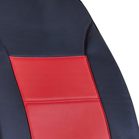 Universal El Toro Series Ii Front Seat Covers Size 30/35 | Black/Red