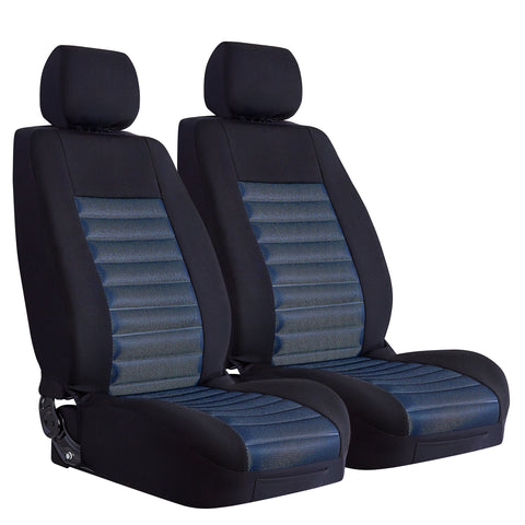 Universal Opulence Front Seat Covers Size 30/35 | Blue