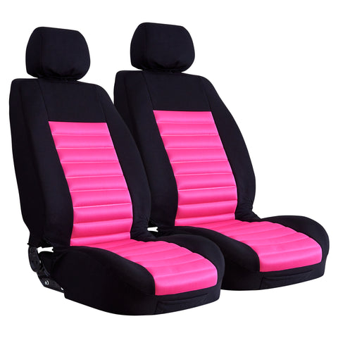 Universal Opulence Front Seat Covers Size 30/35 | Pink