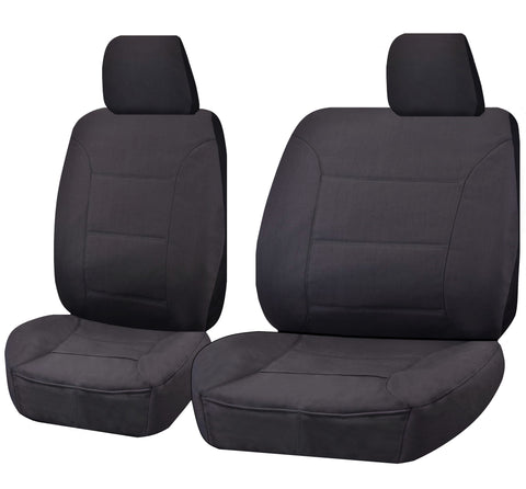 Challenger Canvas Seat Covers - For Isuzu D-Max Single Cab (2012-2016)