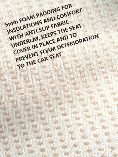 Bond Sheepskin Seat Covers - Universal Size (20mm) - Ivory