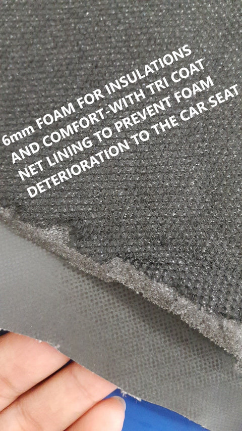 All Terrain Canvas Seat Covers - Custom Fit for Mitsubishi Triton Mq-Mr Series Dual Cab (2015-2022)