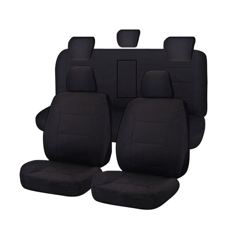 All Terrain Canvas Seat Covers - Custom Fit for Isuzu D-Max Crew Cab (06/2012-06/2020)