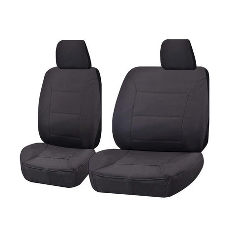 All Terrain Canvas Seat Covers - Custom Fit for Nissan Patrol Gq-Gu Y61 Series Single Cab (1999-2016)