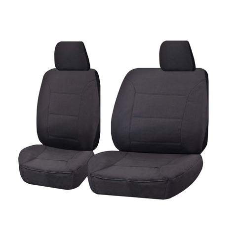 Challenger Canvas Seat Covers - For Isuzu D-Max Single Cab (2012-2016)