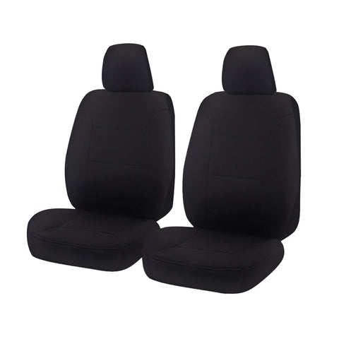 Challenger Canvas Seat Covers - For Isuzu D-Max Single Cab (2012-2020)