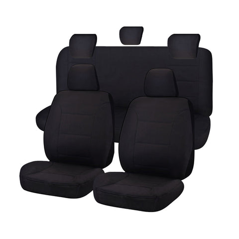 Challenger Canvas Seat Covers - For Toyota Hilux Dual Cab (2005-2016)