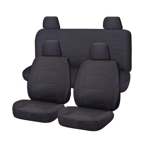 Challenger Canvas Seat Covers - Nissan Navara D23 Series 3-4 NP300 Dual Cab (2017-2022)