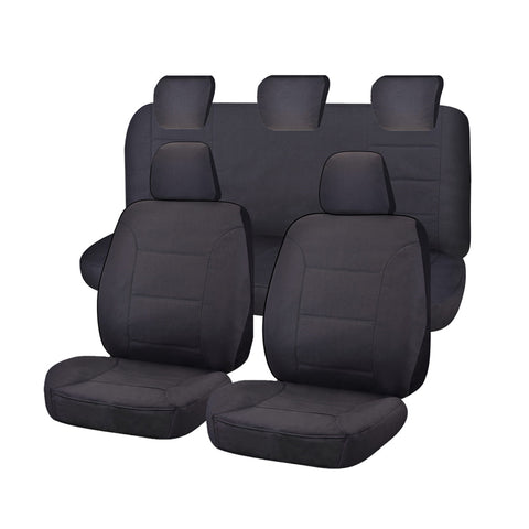 Challenger Canvas Seat Covers - For Ford Ranger PXII Series Dual Cab (2015-2022)