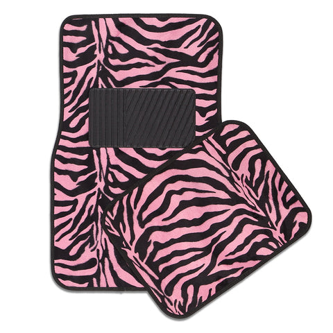 Safari Carpet Mat Pink Zebra
