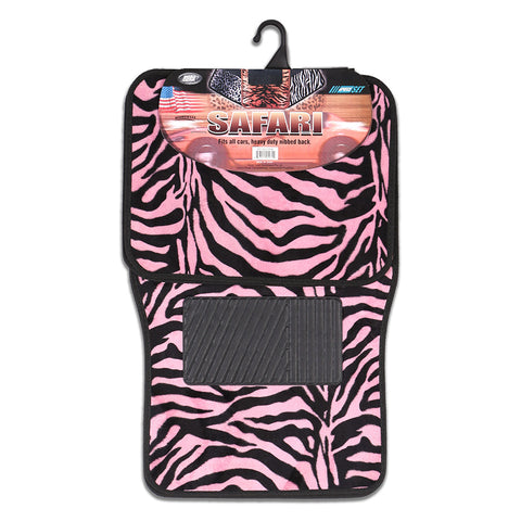 Safari Carpet Mat Pink Zebra